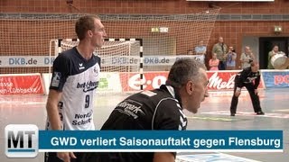GWD Minden verliert erstes Heimspiel der Saison - 18:23 gegen Flensburg-Handewitt