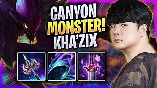 CANYON IS A MONSTER WITH KHA'ZIX! - GEN Canyon Plays Kha'zix JUNGLE vs Viego! | Bootcamp 2024