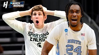 Michigan State vs North Carolina - Game Highlights | 2nd Round | March 23, 2024 NCAA March Madness