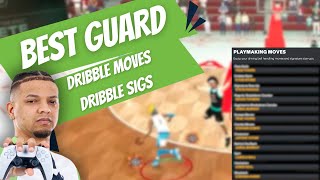 Best Dribble Moves/Sigs for Guards in NBA 2K24 #nba2k24 #bestdribblemoves