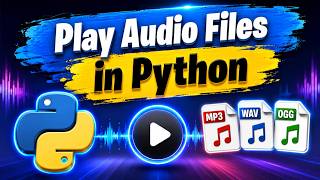 How to Play Audio Files in Python 🔥 Play MP3 & WAV Files Easily (Beginner Tutorial)
