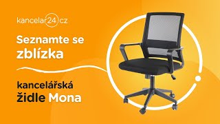 kancelar24.cz | Kancelářská židle Mona: Seznamte se zblízka