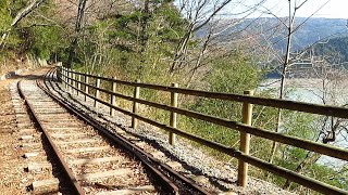 【廃線小路】大井川鐵道井川線貨物線跡を歩く（井川－堂平）