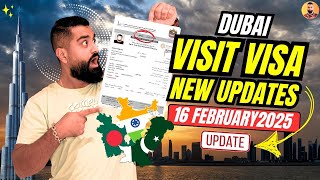 🇦🇪 Dubai Visit Visa New Updates 2025 | Dubai Visa Update Today