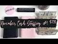 NOVEMBER #1 CASH ENVELOPE + SINKING FUNDS STUFFING | CASH STUFFING| SIMPLYKAY