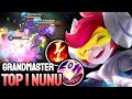 WILD RIFT NUNU & WILLUMP - TOP 1 NUNU GAMEPLAY - GRANDMASTER RANKED