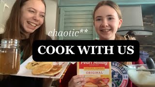 CHAOTIC COOKING CHALLENGE! (ft melisa + aiyana) vlogmas day 23