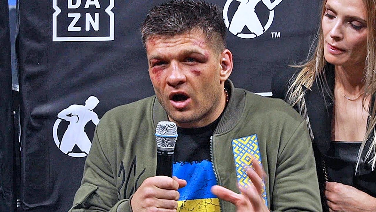 GUTTED SERGIY DEREVYANCHENKO • FULL POST FIGHT PRESS CONFERENCE VS ...