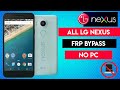 Lg Nexus 5x Frp Bypass 8.1.0 2022 | LG nexus 6P Google Account Remove || Without Pc NO TALKBACK