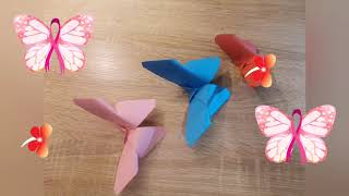 #ORİGAMİ | #ELİŞİ | Origami ile Kağıttan Kelebek Yapımı | Nasıl Yapılır ? | Kolay Origami 🦋