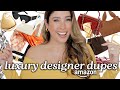 THESE ARE THE MOST UNBELIEVABLE AMAZON DESIGNER DUPES! THE BEST LUXURY INSPIRED FINDS w/ COMPARISONS