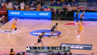 Jock Landale Posts 18 points & 12 rebounds vs. Brisbane Bullets