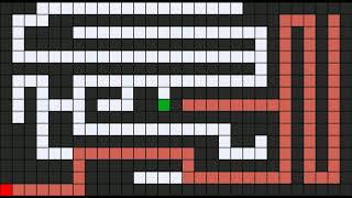 Depth-First Search Visualization | Python OpenCV | Maze