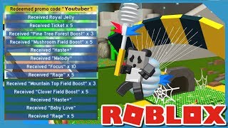 Bee Swarm Simulator Roblox All New Promo Codes July 13 - promo code roblox bee swarm simulator