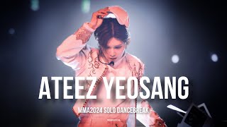 [4K] 20241130 MMA 2024 - Yeosang Solo Dance Break Performance