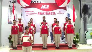 BERKIBARLAH BENDERAKU, Paduan Suara 2018 ACE HARDWARE Kuta,Bali