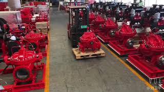 NMFIRE 6000gpm UL/FM diesel driven fire pumps for air port