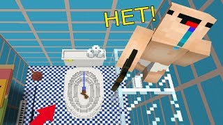 НУБ и ПРО ПРЫГАЮТ В УНИТАЗ В МАЙНКРАФТ! САМЫЕ ОПАСНЫЕ ПРЫЖКИ! ПРЫГНИ И НЕ УМРИ! MINECRAFT