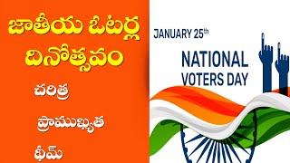 National Voters Day 2022| History, Significance, Theme| Important day & themes 2022| ECI