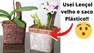 3 IDEIAS INCRÍVEIS COM POTES DE SORVETE Faça e venda lindos vasos Artesanato do Compartilhando Arte