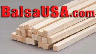 BalsaUSA.com - My New GoTo Vendor for Balsa, Bass, and Plywood!