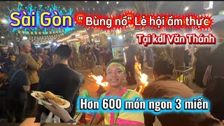 Tưng bừng khai mạc Lễ hội văn hoá ẩm thực, món ngon Saigontourist Group - khu du lịch Văn Thánh