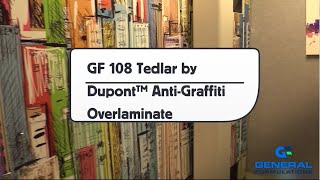 GF 108 Tedlar® by DuPont Anti-Graffiti Laminate