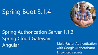 Spring Authorization Server - Multi-Factor authentication - Google Authenticator - Encrypted Secrets