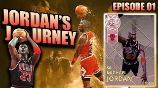 NBA 2K18 JORDAN'S JOURNEY! PINK DIAMOND MICHAEL JORDAN IN NBA 2K18 MYTEAM