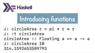 HPBE005: Introducing Haskell function