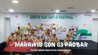 MARAWIS SDN 03 PADEMANGAN BARAT || FESTIVAL MARAWIS TINGKAT SD - MALL MANGGA DUA 2024