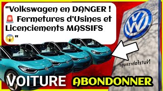 Volkswagen en Crise : La Vérité Derrière les Fermetures d’Usines et les Licenciements Massifs !