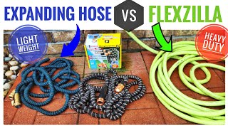 Flexzilla vs Pocket Hose & Flexi Hose Expanding Garden Hose Comparison