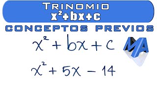 Factorización De Trinomio Simple Forma X2 Bx C