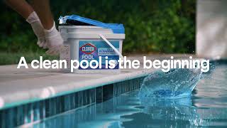 Clorox® Pool\u0026Spa™ A Clean Pool is the Beginning