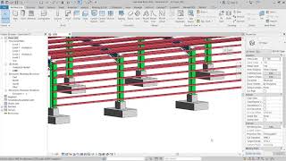 #71. Complete Steel Shed Modeling in Revit Structure.| Explanation