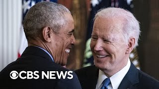 Biden and 3 former presidents descend on New York City