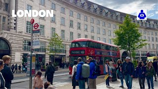 London Walk 🇬🇧 SOHO, Piccadilly Circus to Regent & Carnaby Street | Central London Walking Tour[HDR]