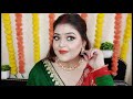 newly married bride makeup reception makeup नई दुल्हन मुंह दिखाई पर ऐसे करें मेकअप komal sharma