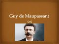 «beziehungsweisen» von guy de maupassant ❤❤