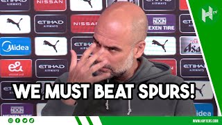 DON’T BEAT Spurs we WON’T be champions! Pep sets challenge to Man City players ahead of crucial week