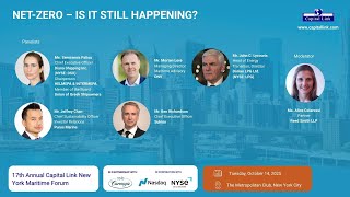 2025 17th Annual Capital Link New York Maritime Forum - Net Zero - Is It Still Happening?