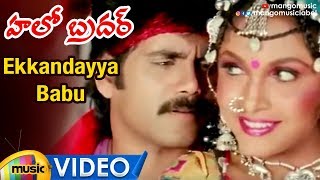 Hello Brother Telugu Movie Songs | Ekkandayya Babu Video Song | Nagarjuna | Ramya Krishna