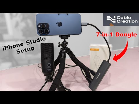 My iPhone is a Studio Setup now.... CableCreation 7-in-1 USB Hub Review