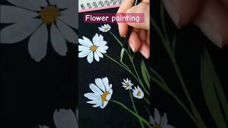Amazing Flower Painting 🎨😍 #art #shorts #acrylicpainting #canvaspainting #viral #create #shortfeed