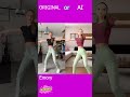 100 pure love dance AI challenge #shorts