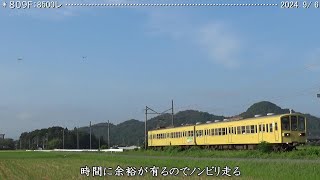 近江鉄道日記　103Ｆ糠塚＆809Ｆ蛇溝　（2024.9/6） 　　　 　　巛巛