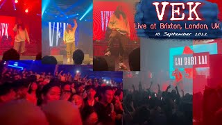 @vek.official | Live in London | Nepali Concert | Electric Brixton | 10th September 2022