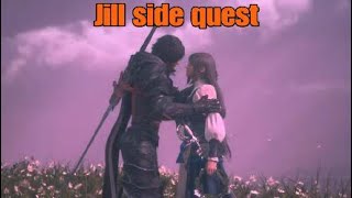 FF16 - Priceless scene with Jill and Clive in the flower field