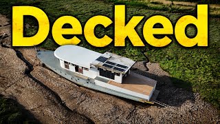 Aft Deck Replacement On An 83 Year Old Boat